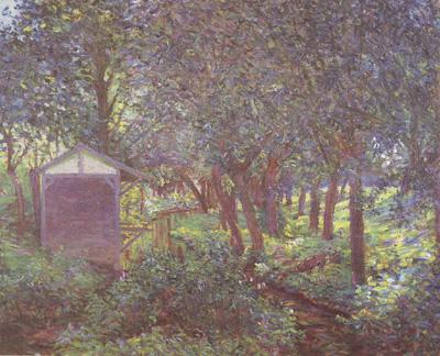 Lilla Cabot Perry Giverny Landscape,in Monet's Garden (nn02) oil painting picture